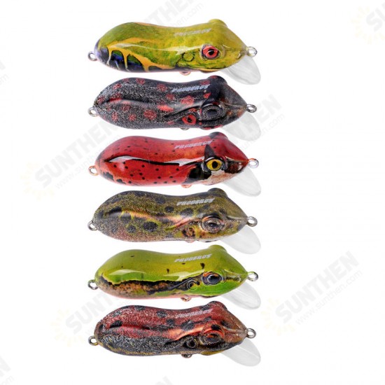 1pc 4cm 9.5g Pencil Popper Fishing Lure Crankbait Wobblers Plastic Frog Artificial Bait