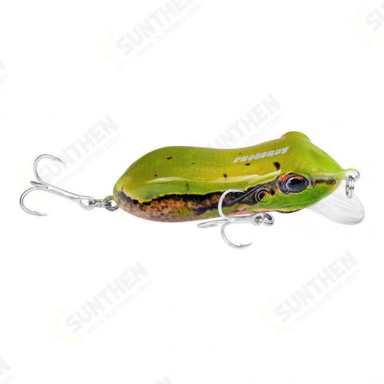 1pc 4cm 9.5g Pencil Popper Fishing Lure Crankbait Wobblers Plastic Frog Artificial Bait