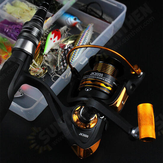 2000-4000 5.2:1 12+1BB Sea Fishing Reel Left Right Interchange Reel