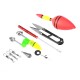 2.1m Fishing Rod Reel Combo Kits Spinning Pole Set Lure Bag Fishing Tackle