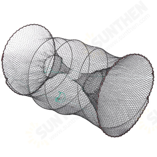25-50cm Diameter Folding Fishing Net Cage Crabs Fish Crawdad Shrimp Bait Trap Cast Dip Case Fishing Tools 25-50cm Diameter Folding Fishing Net Cage Crabs Fish Crawdad Shrimp Bait Trap Cast Dip Case Fishing Tools