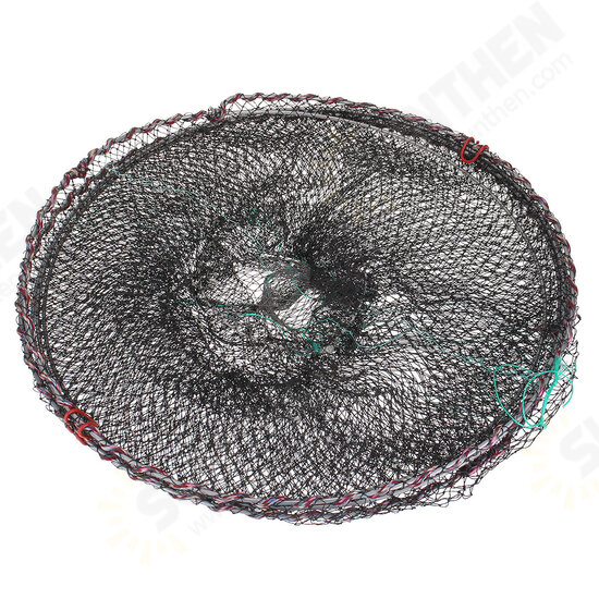 25-50cm Diameter Folding Fishing Net Cage Crabs Fish Crawdad Shrimp Bait Trap Cast Dip Case Fishing Tools 25-50cm Diameter Folding Fishing Net Cage Crabs Fish Crawdad Shrimp Bait Trap Cast Dip Case Fishing Tools