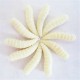 25 Pcs 16MM Soft Silicone Noctilucent Fishing Lure Worms Grub with Taste