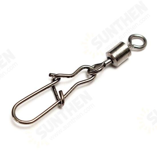 25Pcs Snap Links Swivels Fishing Tackle Enhanced Pin For Coarse Carp Sea Fishing