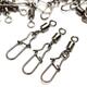 25Pcs Snap Links Swivels Fishing Tackle Enhanced Pin For Coarse Carp Sea Fishing