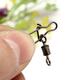 25Pcs Snap Links Swivels Fishing Tackle Enhanced Pin For Coarse Carp Sea Fishing