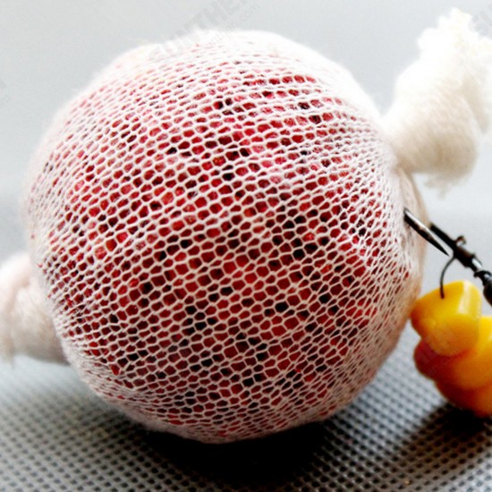 25mm Dissolving PVA Fishing Net Fishing Bait Thrower Fishing Cage Play Nest Device 25mm Dissolving PVA Fishing Net Fishing Bait Thrower Fishing Cage Play Nest Device