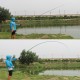 2.7-7.2M Glass Fiber Stream Hand Fishing Pole Telescopic Spinning Fishing Rod Freshwater