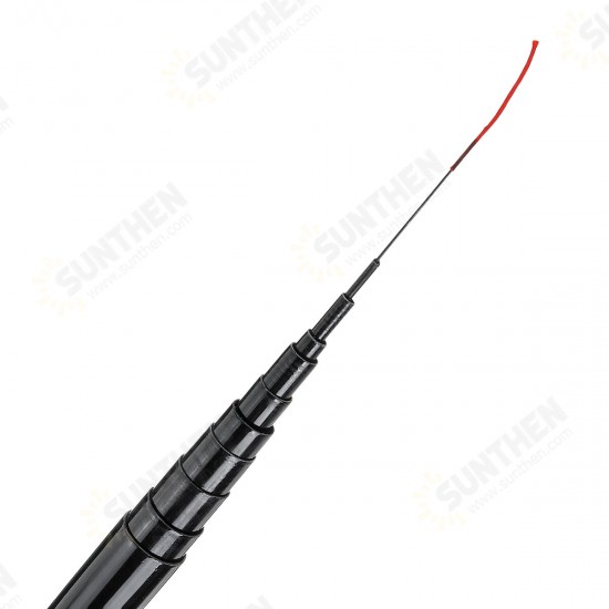 2.7-7.2M Ultra Hard FRP Glass Fiber Fishing Rod Portable Telescopic Fishing Pole for Stream River