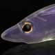 2pcs/set Transparent White Squid Ribbonfish Lure Fishing Lure Bulit-in Reflector Sea Fishing