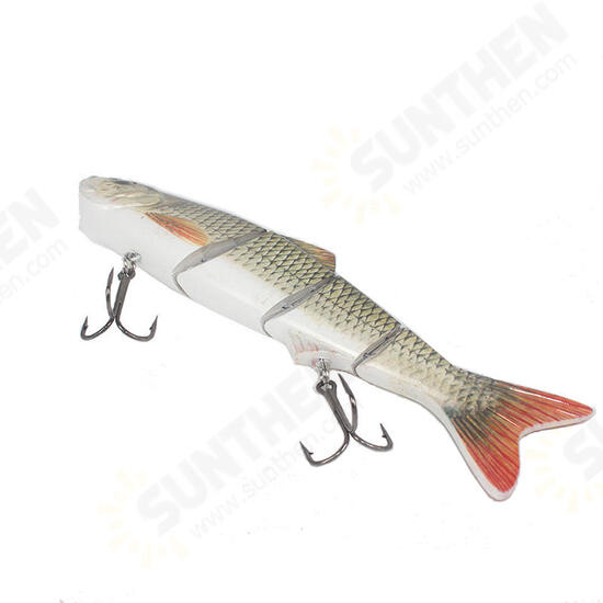 4 Segments Hard Crankbaits Lure Large Sea Fishing Submerged S Swim Posture Bait 25.5CM 135G