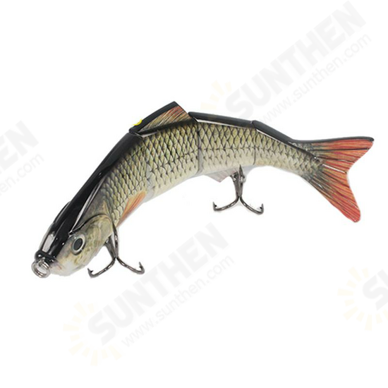 4 Segments Hard Crankbaits Lure Large Sea Fishing Submerged S Swim Posture Bait 25.5CM 135G