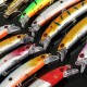 48PCS Mixed Models Fishing Lures Multicolours Minnow Lure Crankbaits Tackle Set