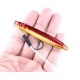 4pcs/set 8CM 30G Metal Lead Head Jigs Squid Saltwater Deep Sea Artificial Fishing Lure