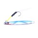 4pcs/set 8CM 30G Metal Lead Head Jigs Squid Saltwater Deep Sea Artificial Fishing Lure