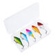 5 Pcs 6.5cm 14g Fishing Lure Fishing Hook Fishing Tackle Bass Bait