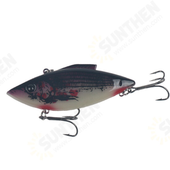 5 Pcs 7.5cm 17g Fishing Lures Artificial Hard Bait Fishing Tackle Accessories with Storage Box