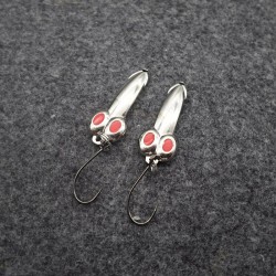 5 Pcs Metal Fishing Lure Sequins Fishing Hook Outdoor Portable Fishing Tool 5 Pcs Metal Fishing Lure Sequins Fishing Hook Outdoor Portable Fishing Tool