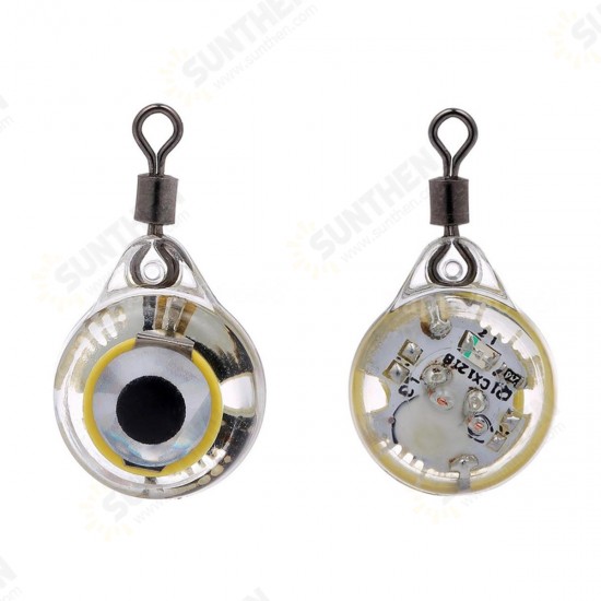 5 Pcs Underwater LED Fishing Lamp Fluorescent Glow Bait Night Light