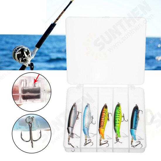 5 Pieces Simulation Bait Artificial Fishing Lure Floating Pencil Fishing Bait Fishing Lures 5 Pieces Simulation Bait Artificial Fishing Lure Floating Pencil Fishing Bait Fishing Lures
