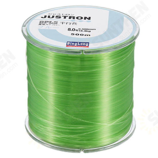500M High Flexibility Nylon Fishing Line Good Wear Resistance For Rock Fishing Four Color 500M High Flexibility Nylon Fishing Line Good Wear Resistance For Rock Fishing Four Color