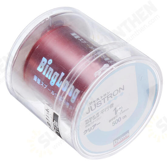 500M High Flexibility Nylon Fishing Line Good Wear Resistance For Rock Fishing Four Color 500M High Flexibility Nylon Fishing Line Good Wear Resistance For Rock Fishing Four Color