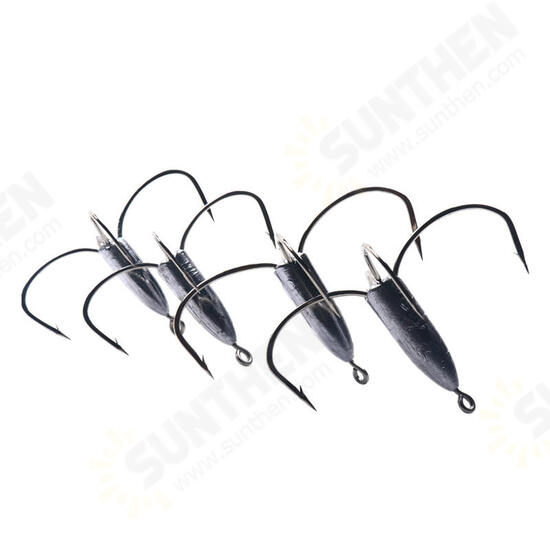 50g High Carbon Steel 4-Jaw Fishing Anchor Hook Super Sharp Sea Fishing Hooks