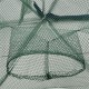 58*22CM Nylon Green Foldable Fishing Bait Net Crab Fish Minnow Crawfish Shrimp Net