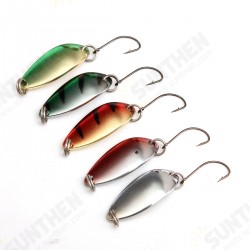 5PCS 3G 30CM Spinner Spoon Fishing Lure Metal Lures Colorful Hard Baits 5PCS 3G 30CM Spinner Spoon Fishing Lure Metal Lures Colorful Hard Baits