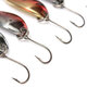 5PCS 3G 30CM Spinner Spoon Fishing Lure Metal Lures Colorful Hard Baits