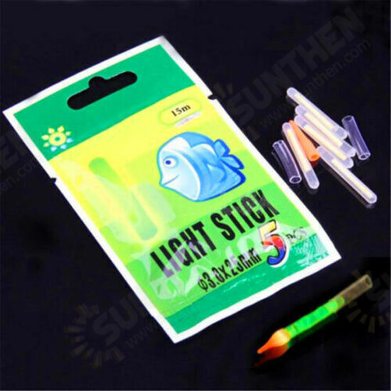5pcs 25/37MM Fishing Carp Lure Low Sticks Night Light Starlights Float Rod 5pcs 25/37MM Fishing Carp Lure Low Sticks Night Light Starlights Float Rod