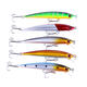 5pcs/set 8.5cm 6g Minnow Fishing Lure Wobbler Isca Artificial 3D Eye Swim Hard Bait