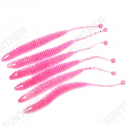 6 Pcs Soft Fishing Lure 8cm PVC Artificial Worm Soft Bait Fish Wobblers Bass Carp Fishing Bait 6 Pcs Soft Fishing Lure 8cm PVC Artificial Worm Soft Bait Fish Wobblers Bass Carp Fishing Bait