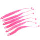 6 Pcs Soft Fishing Lure 8cm PVC Artificial Worm Soft Bait Fish Wobblers Bass Carp Fishing Bait