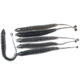 6 Pcs Soft Fishing Lure 8cm PVC Artificial Worm Soft Bait Fish Wobblers Bass Carp Fishing Bait