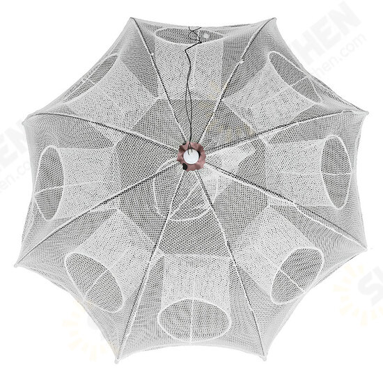 6/8/16 Holes White Foldable Big Fishing Net Lobster Trap Crabs Trap Prawn Cage Folding Prawn Cage Fishing Gear Fishing Trap Shrimp Trap 6/8/16 Holes White Foldable Big Fishing Net Lobster Trap Crabs Trap Prawn Cage Folding Prawn Cage Fishing Gear Fishing Trap Shrimp Trap