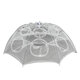 6/8/16 Holes White Foldable Big Fishing Net Lobster Trap Crabs Trap Prawn Cage Folding Prawn Cage Fishing Gear Fishing Trap Shrimp Trap