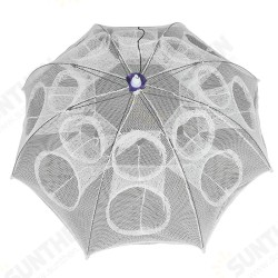 6/8/16 Holes White Foldable Big Fishing Net Lobster Trap Crabs Trap Prawn Cage Folding Prawn Cage Fishing Gear Fishing Trap Shrimp Trap 6/8/16 Holes White Foldable Big Fishing Net Lobster Trap Crabs Trap Prawn Cage Folding Prawn Cage Fishing Gear Fishing Trap Shrimp Trap