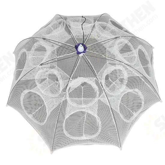 6/8/16 Holes White Foldable Big Fishing Net Lobster Trap Crabs Trap Prawn Cage Folding Prawn Cage Fishing Gear Fishing Trap Shrimp Trap 6/8/16 Holes White Foldable Big Fishing Net Lobster Trap Crabs Trap Prawn Cage Folding Prawn Cage Fishing Gear Fishing Trap Shrimp Trap