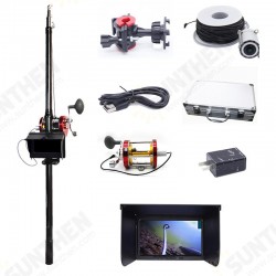 7'' IPS Screen HD Visible Fish Finder Set Underwater Fishing Camera With 12pcs Night Vision Light For Sea Fishing 7'' IPS Screen HD Visible Fish Finder Set Underwater Fishing Camera With 12pcs Night Vision Light For Sea Fishing