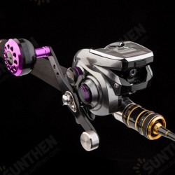 8.0:1 18+1 Fishing Reel Left / Right Hand High Speed Ratio Bait-casting Reel Fishing Tackle Gear Solar/USB Rechargeable Digital Display 8.0:1 18+1 Fishing Reel Left / Right Hand High Speed Ratio Bait-casting Reel Fishing Tackle Gear Solar/USB Rechargeable Digital Display