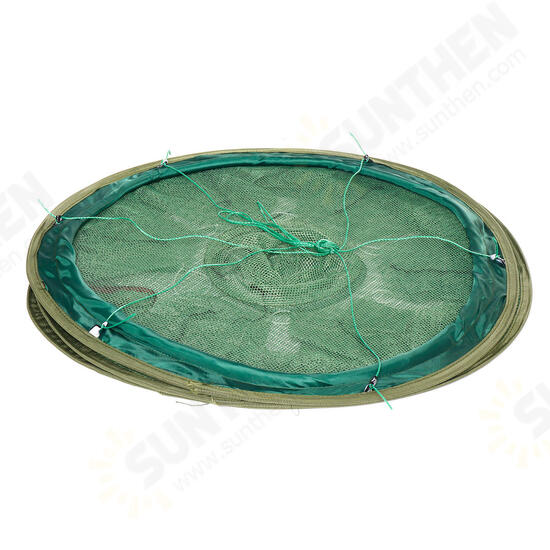 8/9/13/15 Holes Foldable Double Layer Fishing Net Fish Shrimp Fishing Trap Cast Net 8/9/13/15 Holes Foldable Double Layer Fishing Net Fish Shrimp Fishing Trap Cast Net