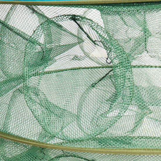 8/9/13/15 Holes Foldable Double Layer Fishing Net Fish Shrimp Fishing Trap Cast Net 8/9/13/15 Holes Foldable Double Layer Fishing Net Fish Shrimp Fishing Trap Cast Net