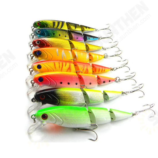 8pcs/set 10.5cm 14g Fishing Lure Pesca Minow Bait 1.2m--1.8m Depth Artificial Hard Baits