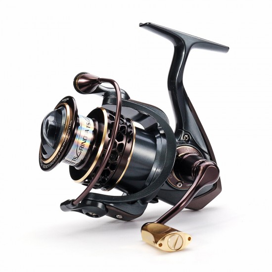 9+1BB 5.2:1 Fishing Reel Metal 3000 Spinning Fishing Wheel With Spare Spool