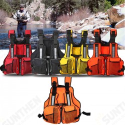 Adjustable Universal Life Jacket Fishing Swimming Vest Sailing Kayak Vest 70N Buoyancy Fishing Apparels Adjustable Universal Life Jacket Fishing Swimming Vest Sailing Kayak Vest 70N Buoyancy Fishing Apparels