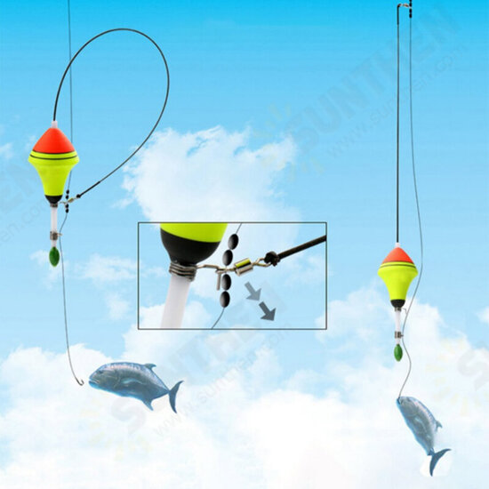 Automatic Fishing Float Fishing Hook Portable Fishing Device Adjustable Sensitive Fast Fishing Fishing Tools