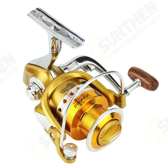 BE2000-5000 5.5:1 12+1BB Gapless Full Metal Spinning Reel Left/Right Hand Sea Fishing Reel