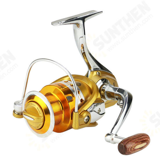 BE2000-5000 5.5:1 12+1BB Gapless Full Metal Spinning Reel Left/Right Hand Sea Fishing Reel