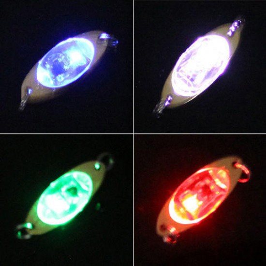 BL-01 LED Light Bait Deep Drop Under Water Flashing Lamp Metal Light Bait